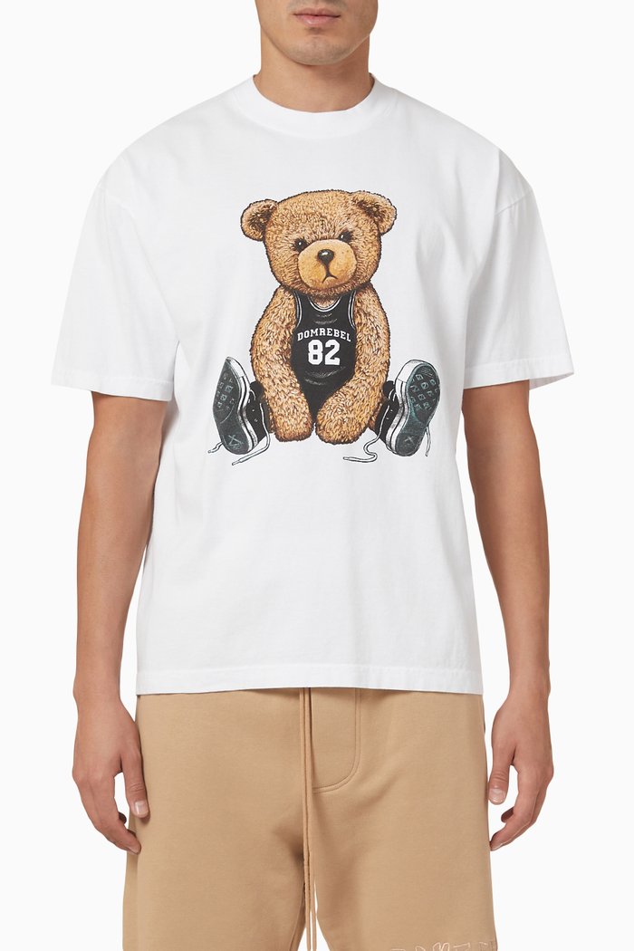 Play T-shirt in Jersey, White