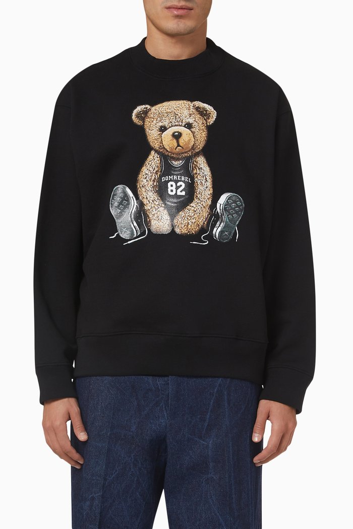 

Play Sweatshirt in Jersey, Black