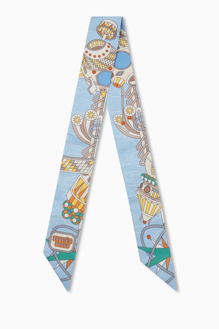 

Unused Odyssey Twilly Scarf in Silk, Multicolour