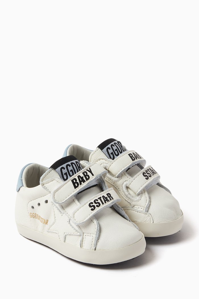 

Baby School Sneakers & Socks Set, White