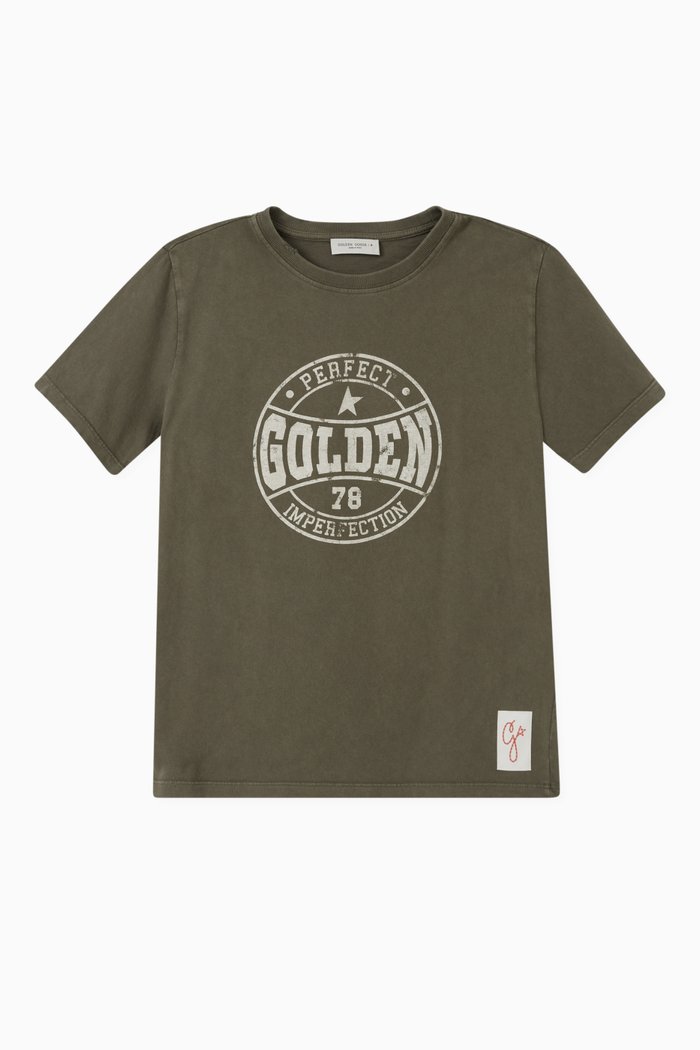 

Logo T-shirt in Cotton, Green