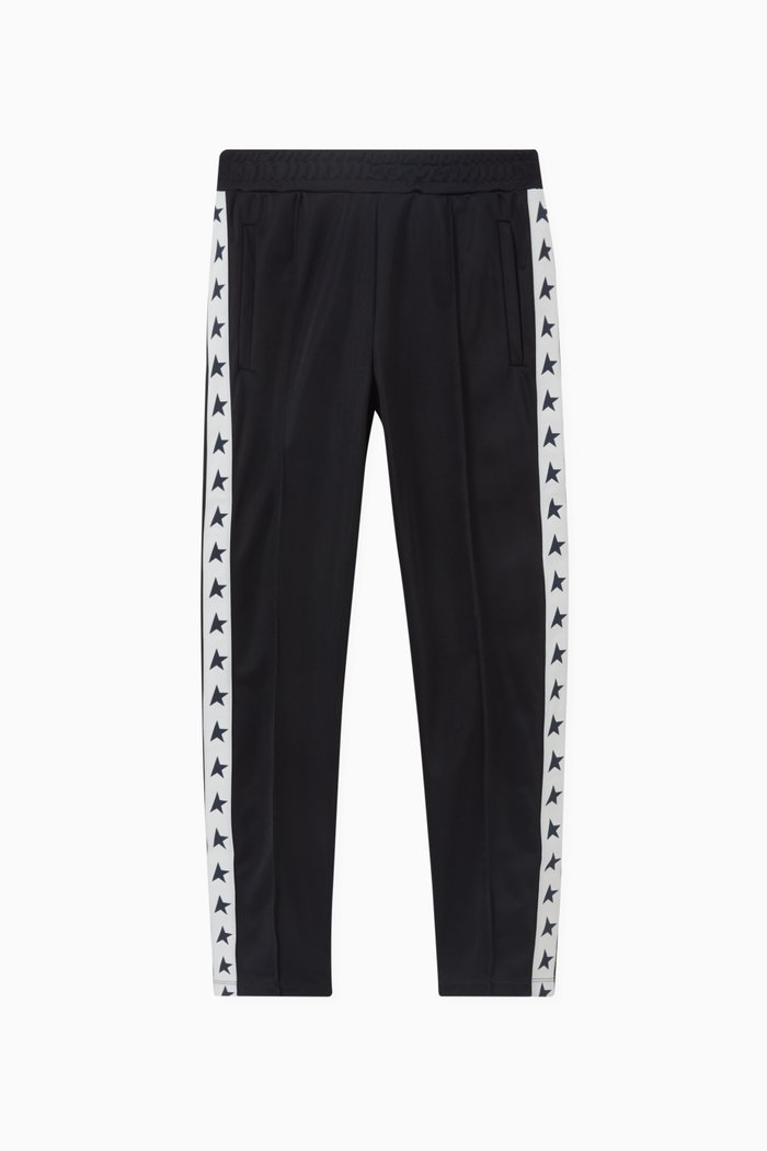 

Stars Jogging Pants in Polyester, Blue