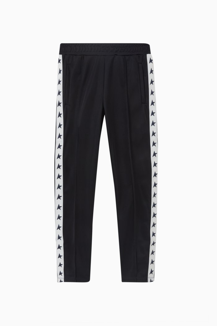 

Stars Jogging Pants in Polyester, Blue