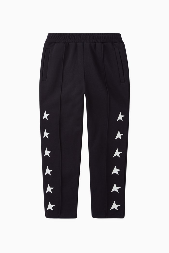 

Multistar Print Sweatpants in Cotton, Blue