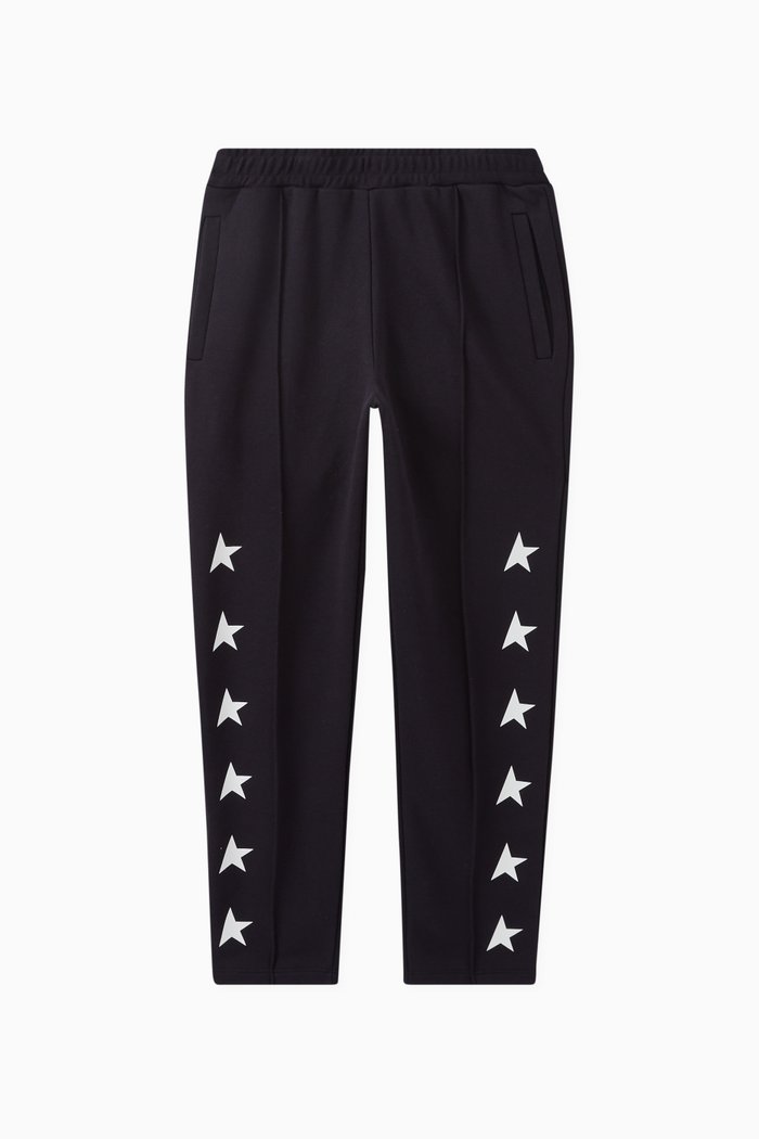 

Multistar Print Sweatpants in Cotton, Blue