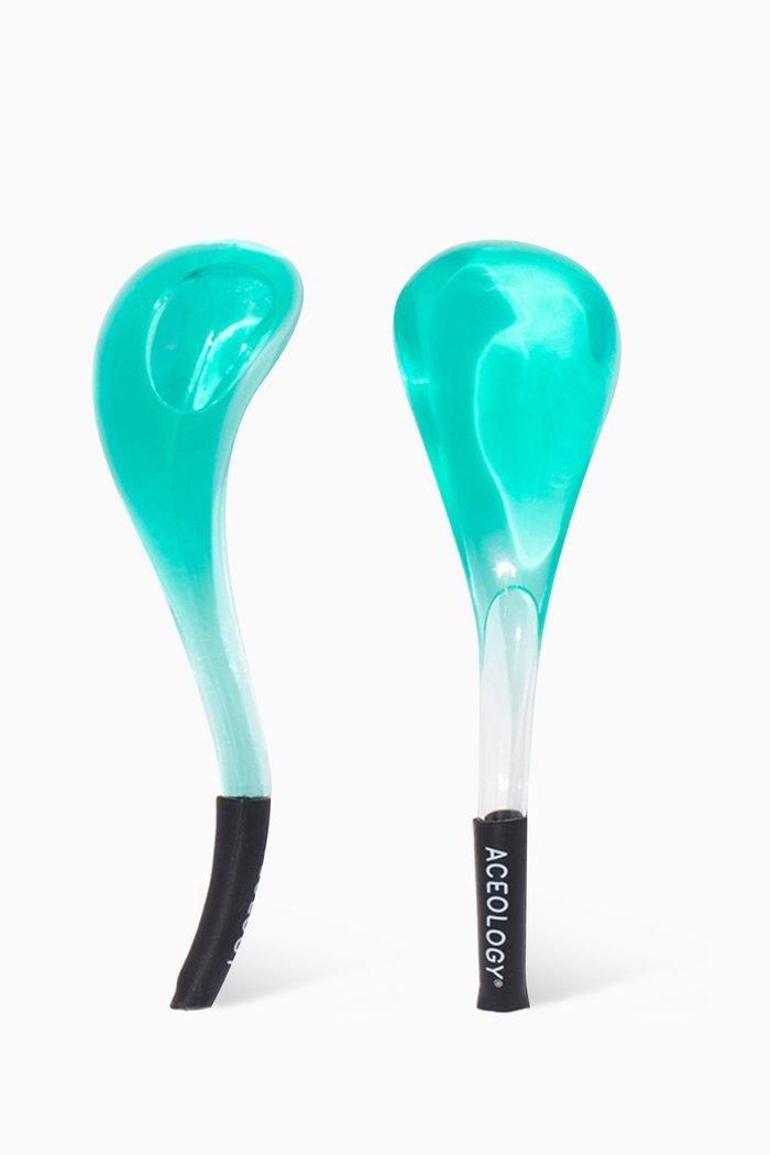 Aqua Ice Spoon Facial Massager, Multicolour