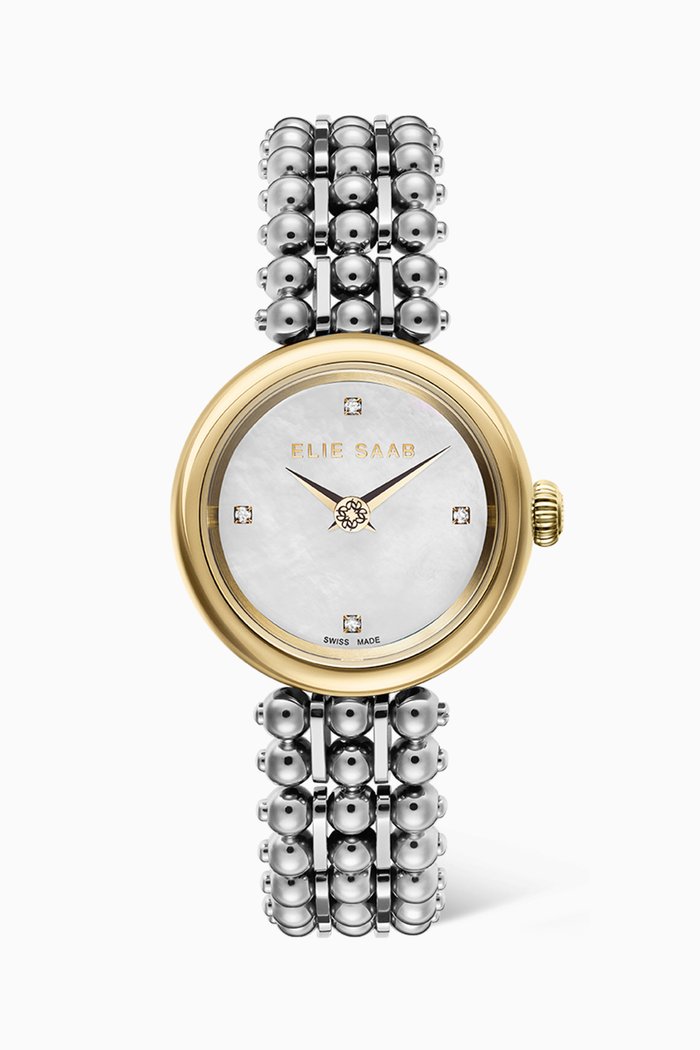 

Idylle Perle Yellow Gold-plated Stainless Steel Watch, 31mm