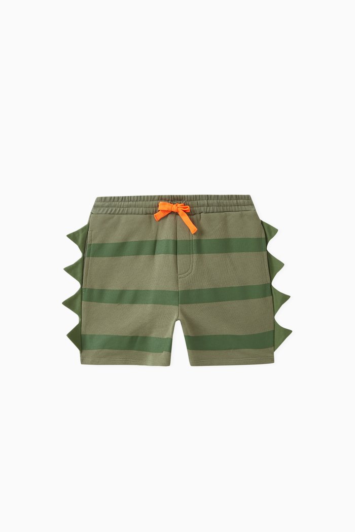 Alligator Shorts in Cotton, Green