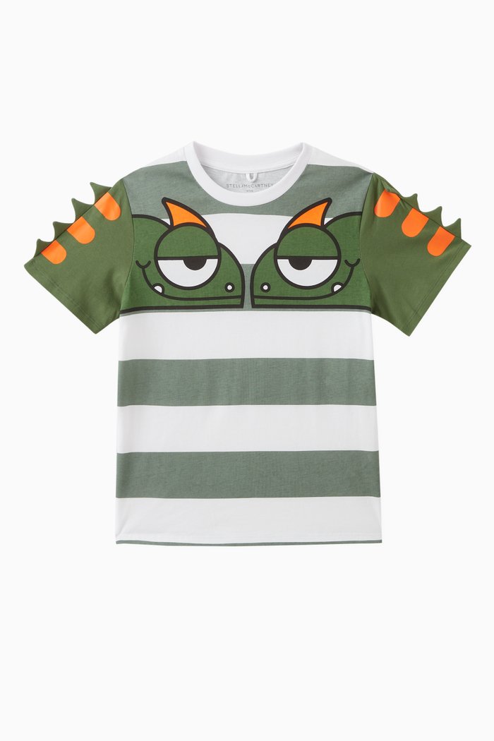 

Alligator T-shirt in Cotton, Green