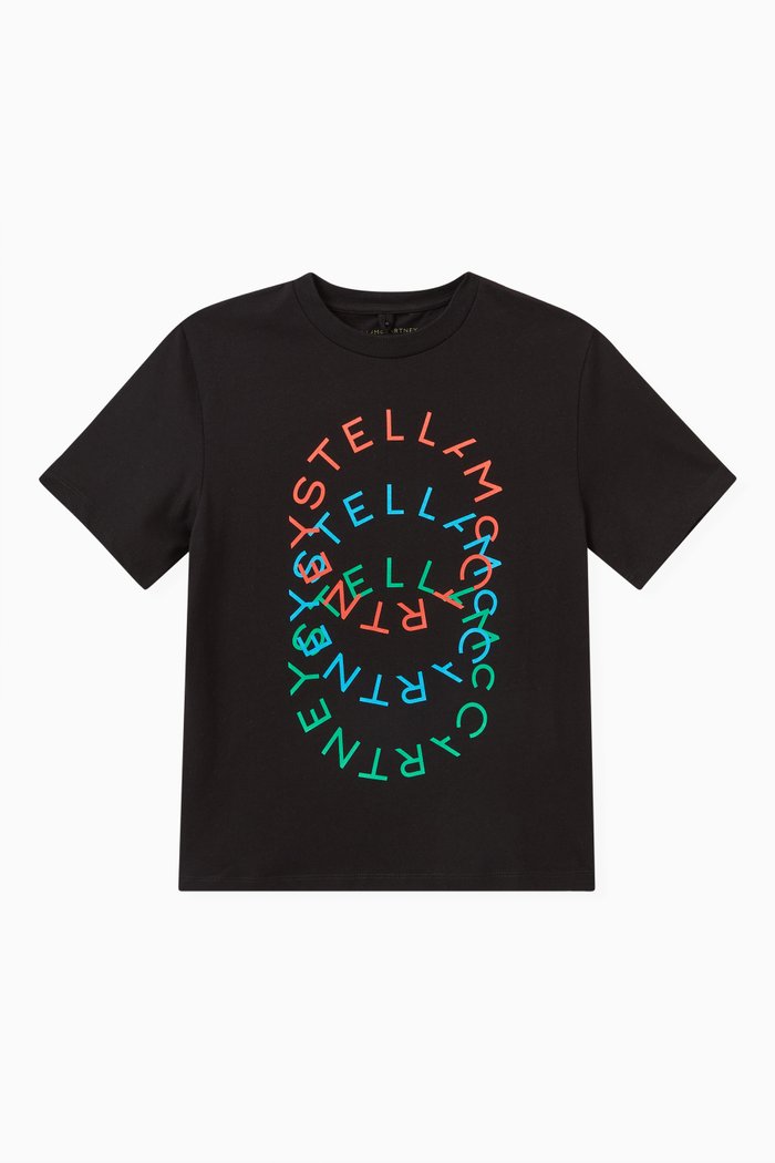

Logo T-shirt in Cotton, Black
