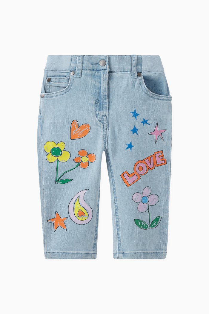 

Love Denim Jeans in Cotton, Blue