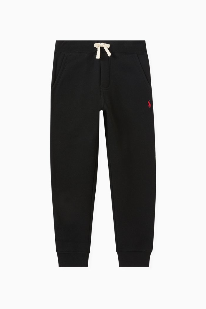 

Logo Joggers in Cotton-blend, Black