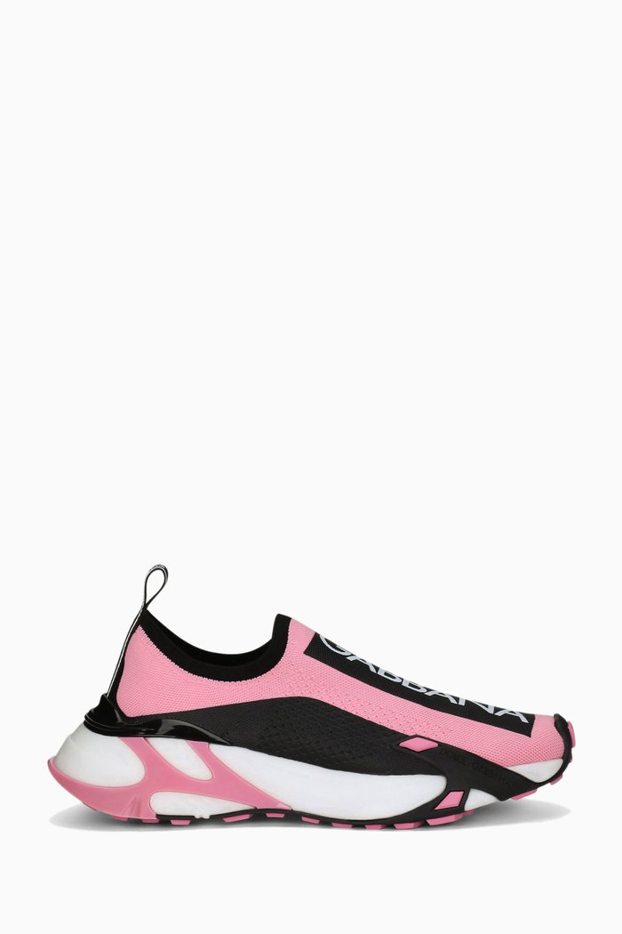 

Sorrento Sneakers in Stretch-mesh, Pink