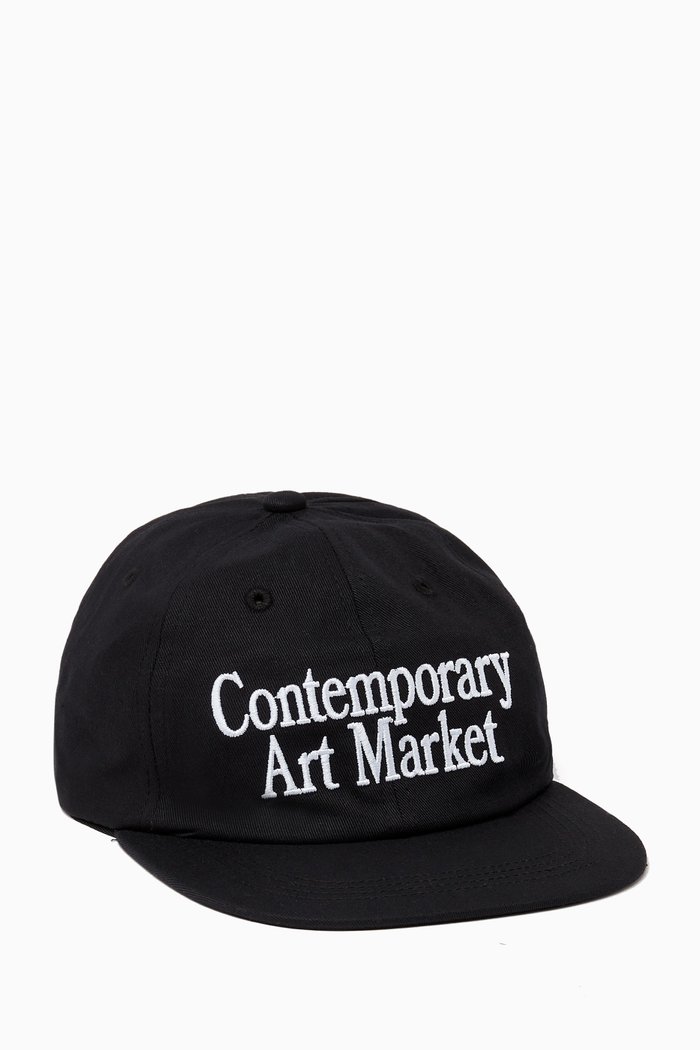 Contemporary Art Market Dad Hat, Black