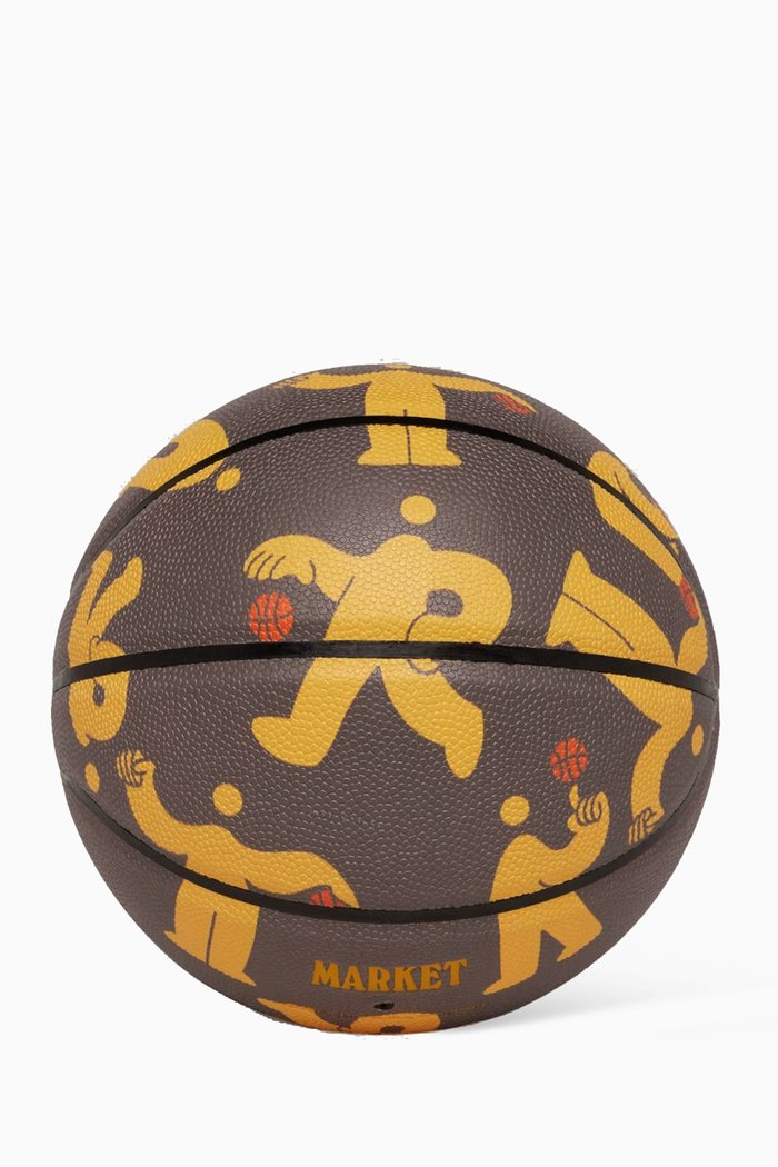 

Morning Pick Up Basketball in Rubber, Black