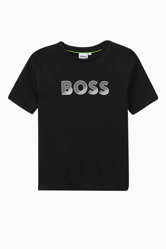 

Logo T-shirt in Cotton Jersey, Black