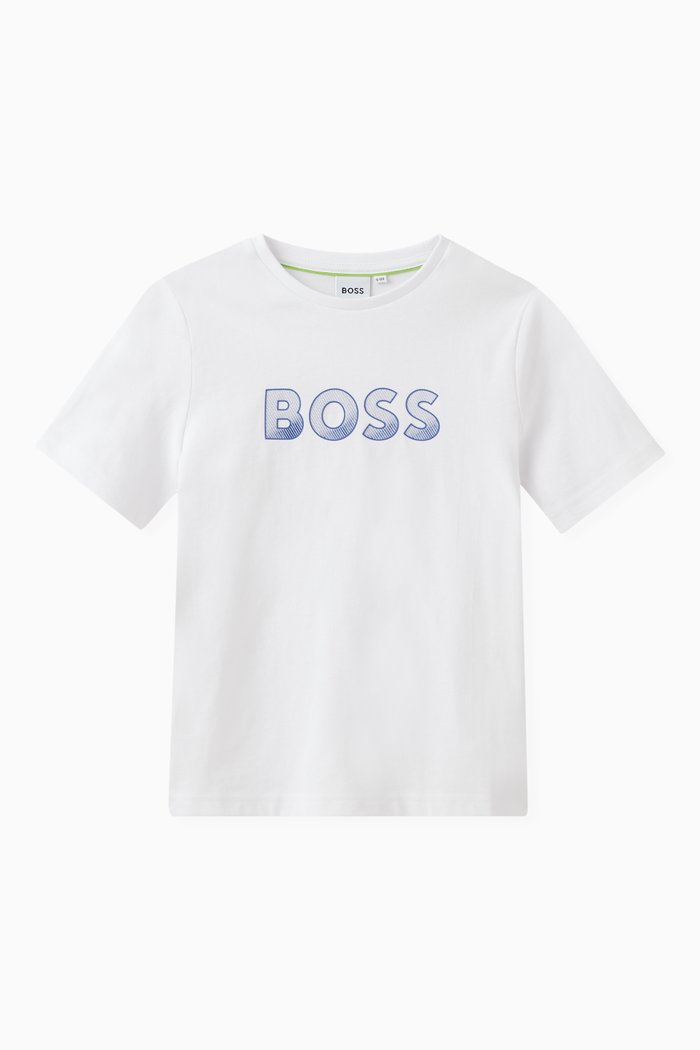 

Logo T-shirt in Cotton Jersey, White
