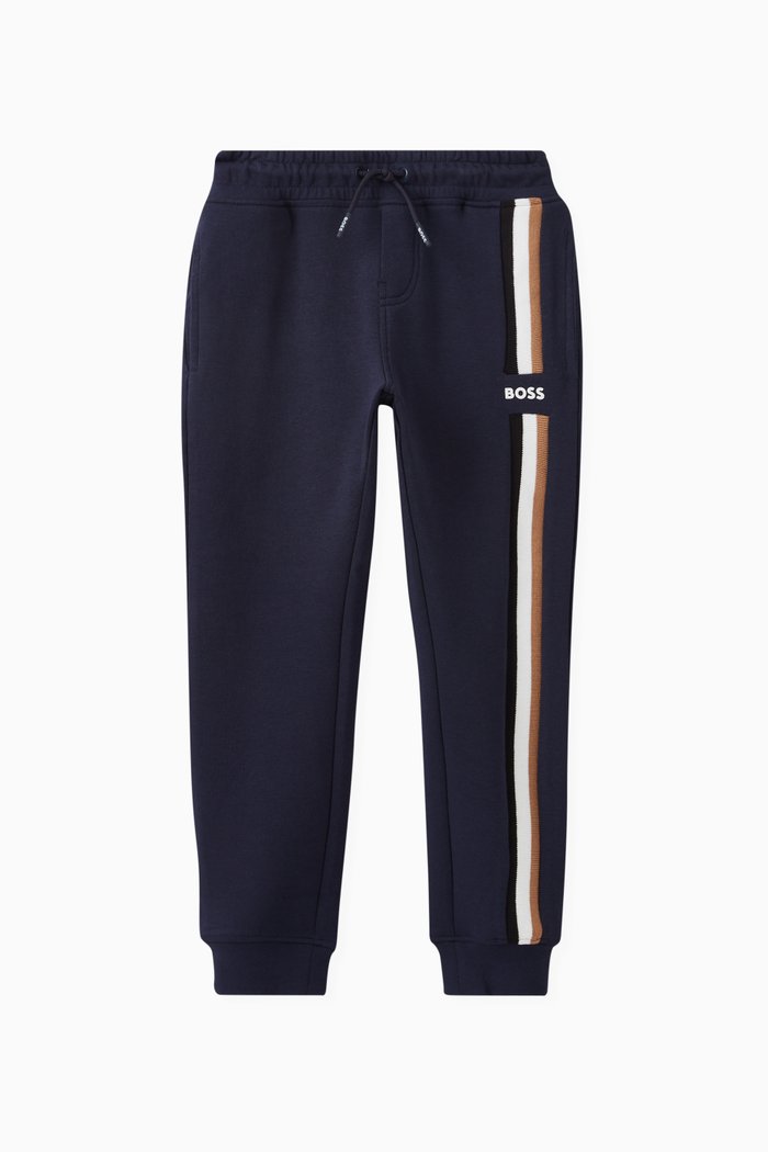 

Logo Sweatpants in Cotton Blend, Blue