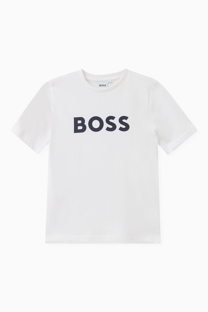 

Logo-print T-shirt in Cotton, White