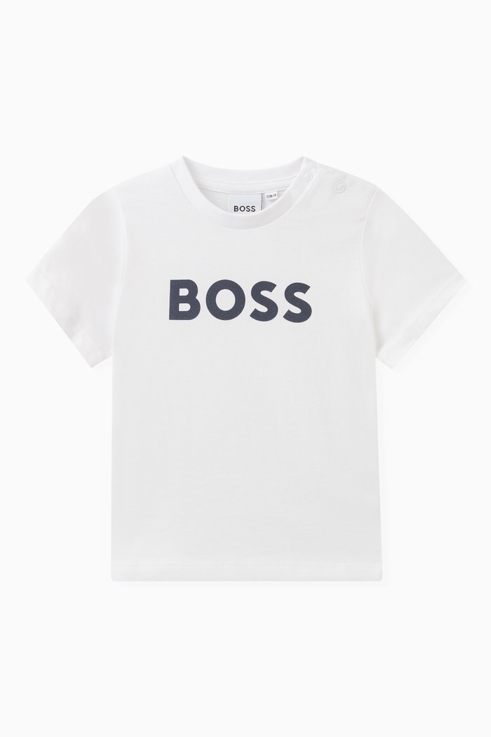 

Logo-print T-shirt in Cotton, White
