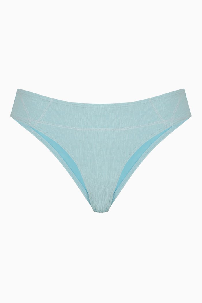 

Dawn Bikini Brief in Textured Jacquard, Blue