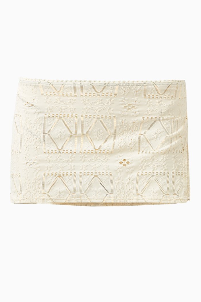 

Marty Swim Bikini Skirt, Neutral