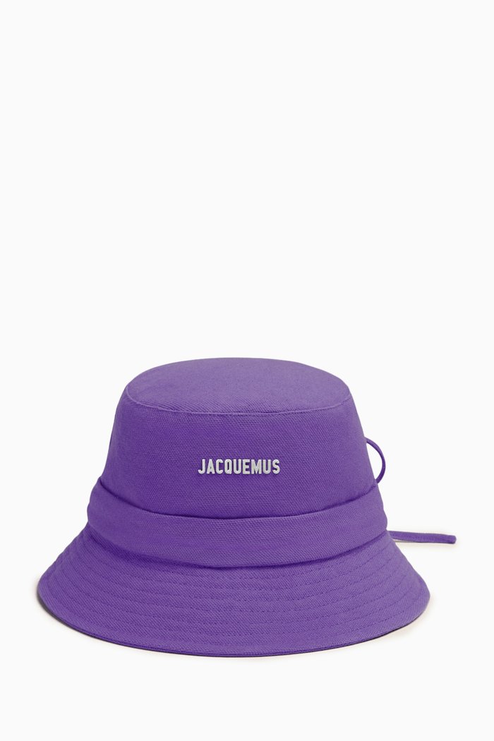 

Le Bob Gadjo Bucket Hat in Cotton-canvas, Purple
