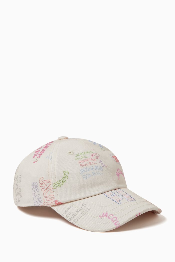 

La Casquette Baseball Cap in Cotton, Multicolour