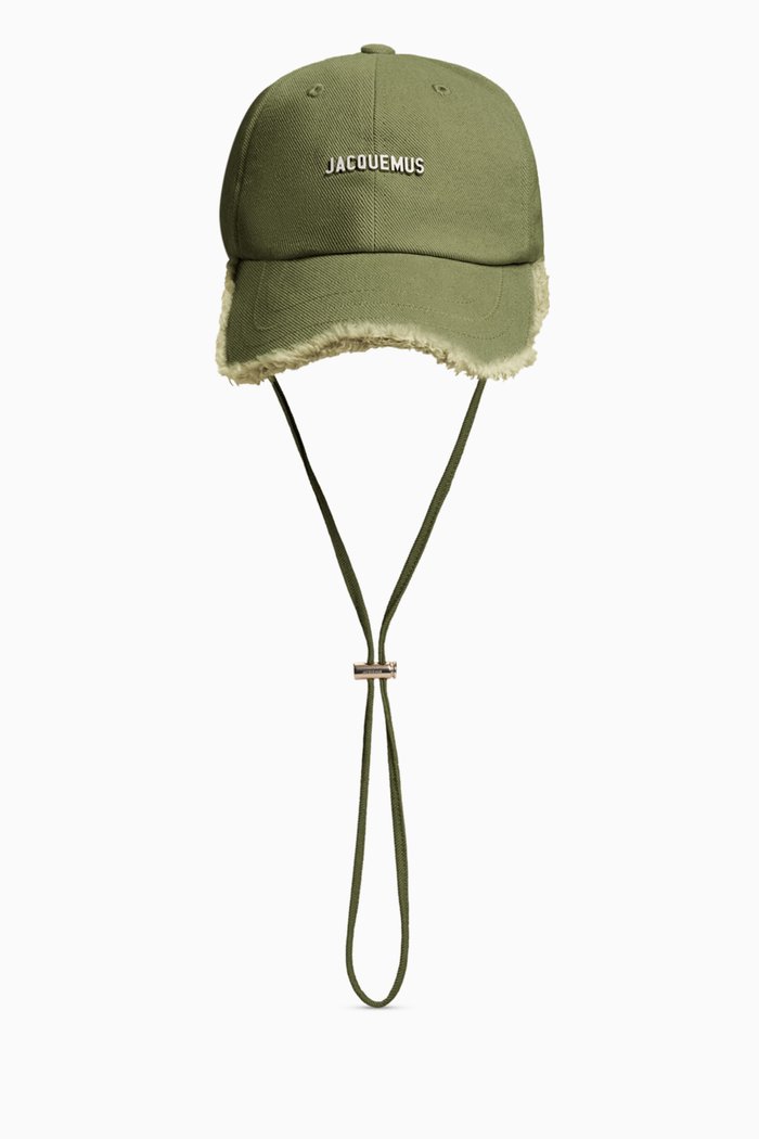 

La Casquette Artichaut Drawstring Cap in Cotton-canvas, Brown