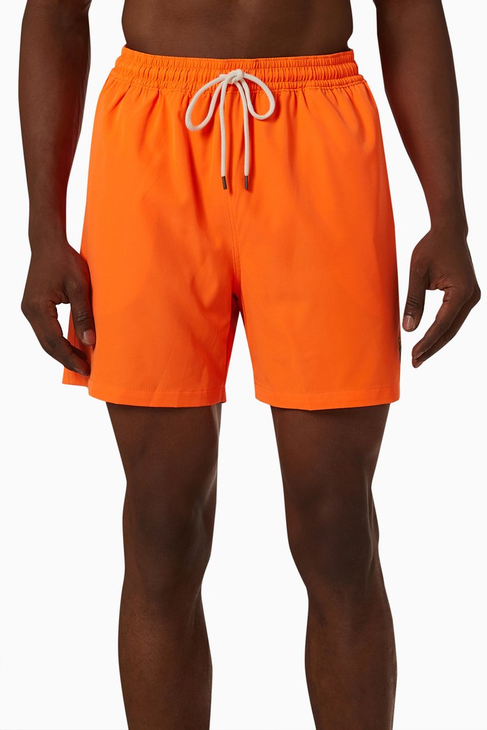 

Traveller Swim Shorts in Nylon, Orange