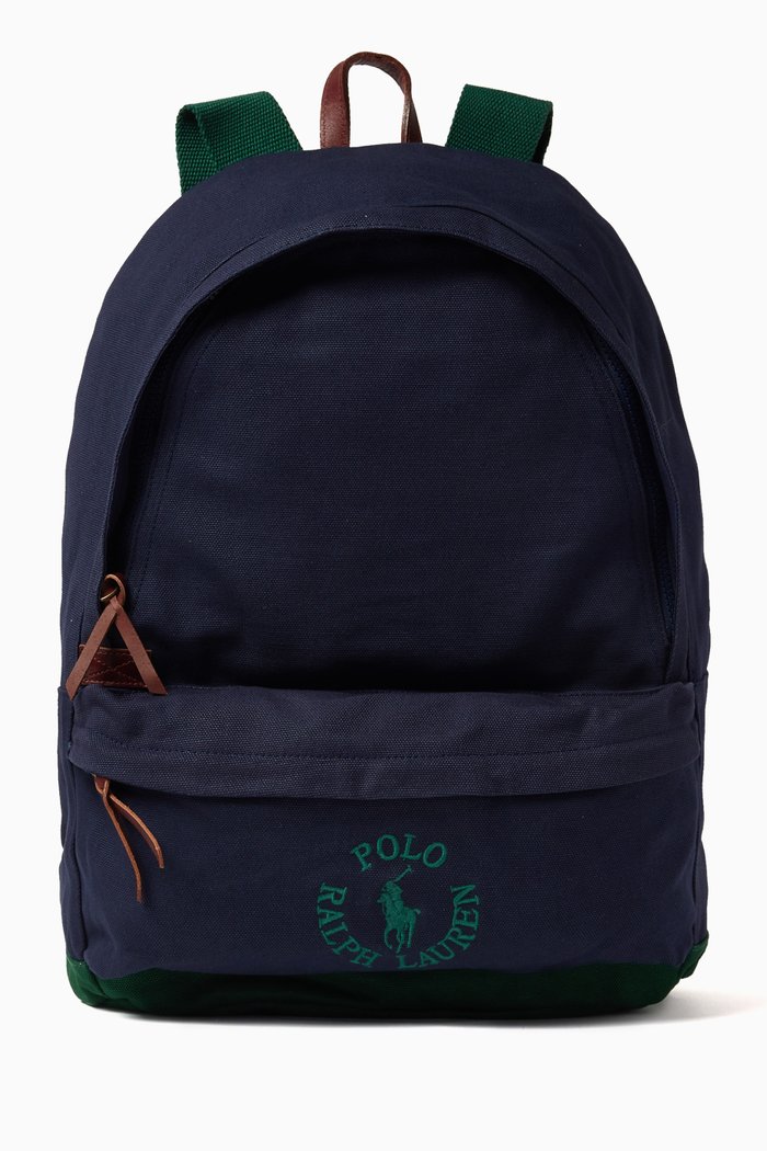 

Large Backpack in Canvas, Blue