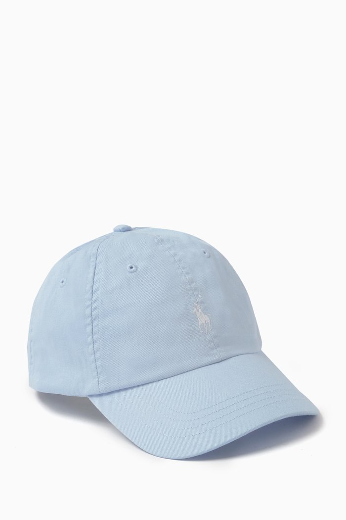 

Polo Classic Sports Cap in Cotton, Blue