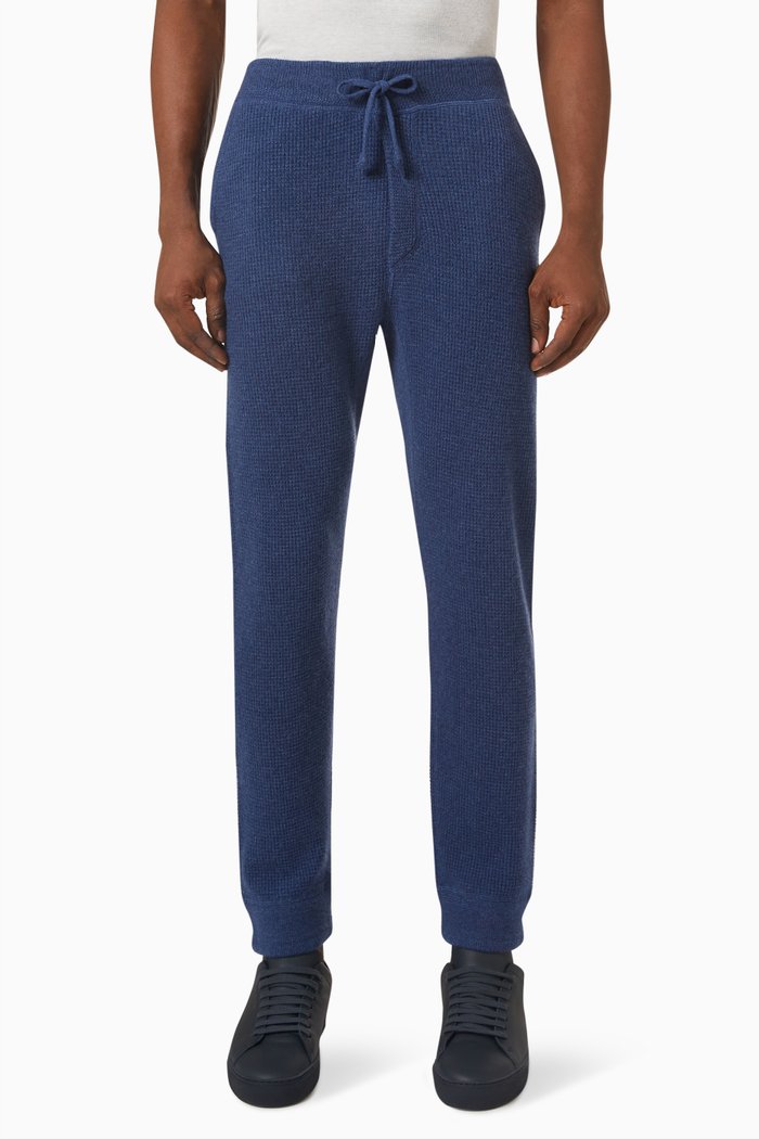 

Woven Pants in Cashmere, Blue