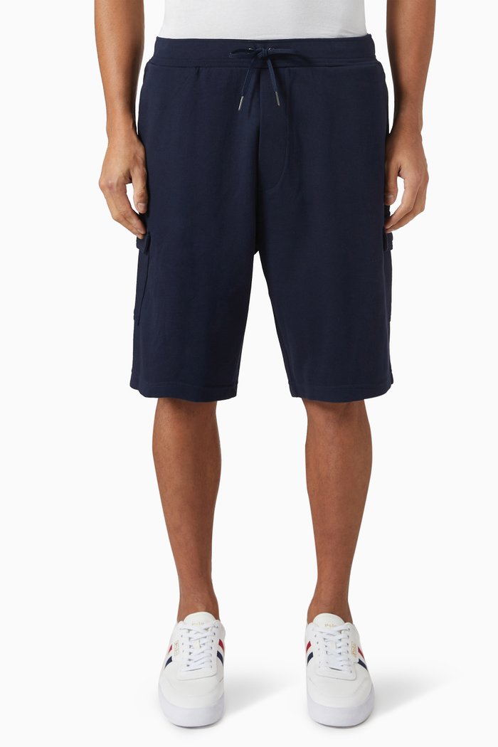 

Cargo Shorts in Cotton, Blue