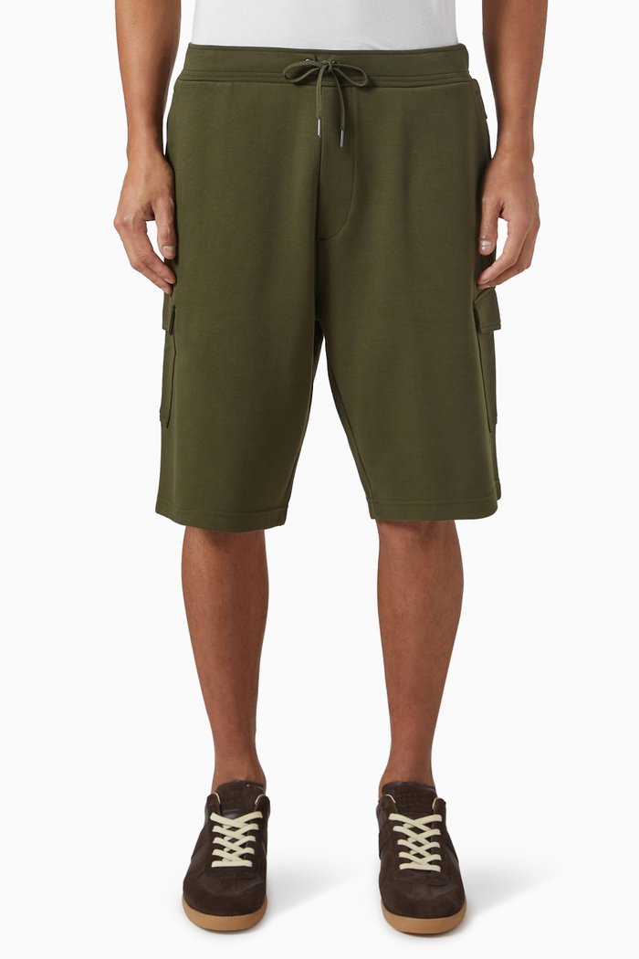 

Cargo Shorts in Cotton, Green