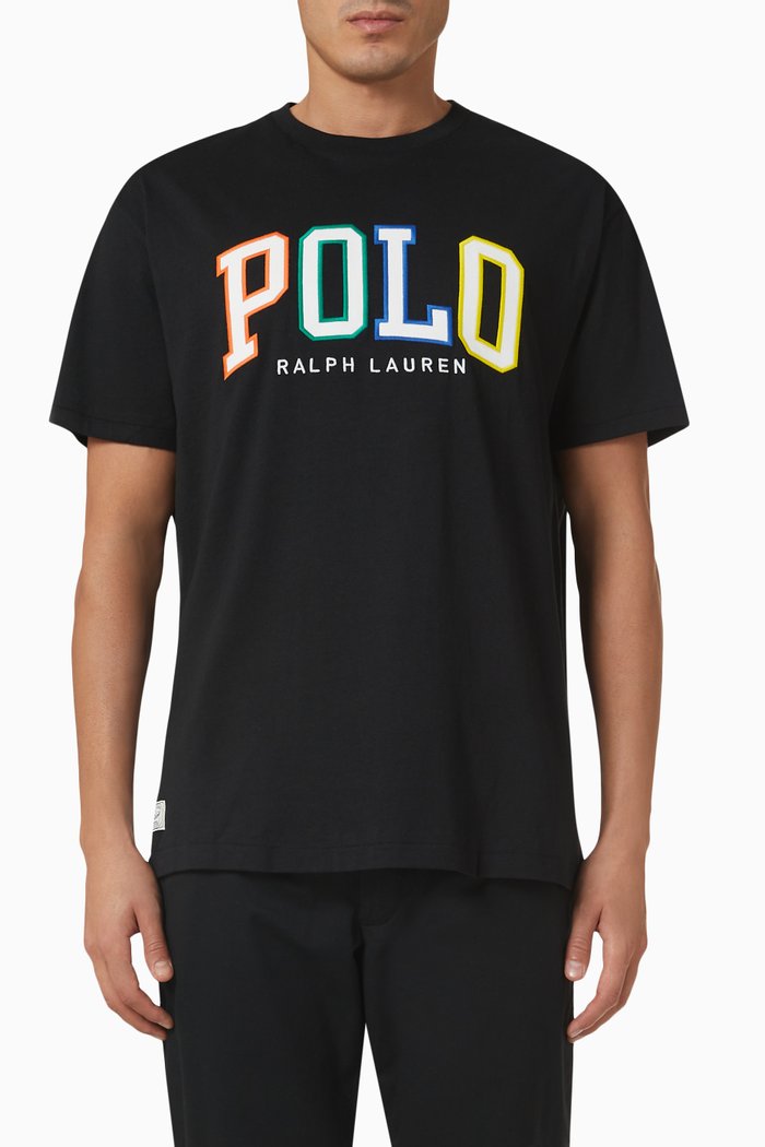 

Logo T-shirt in Cotton, Black