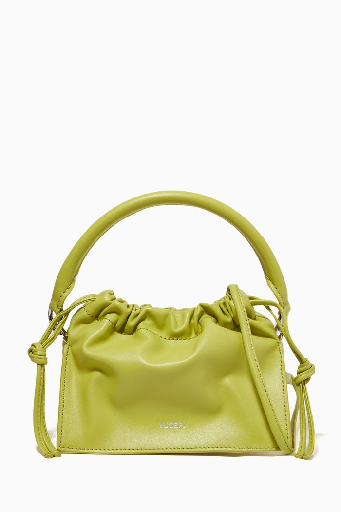

Bom Mini Bag in Nappa Leather, Green