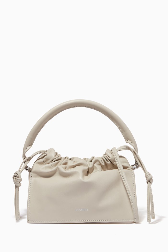 

Bom Mini Bag in Nappa Leather, Neutral