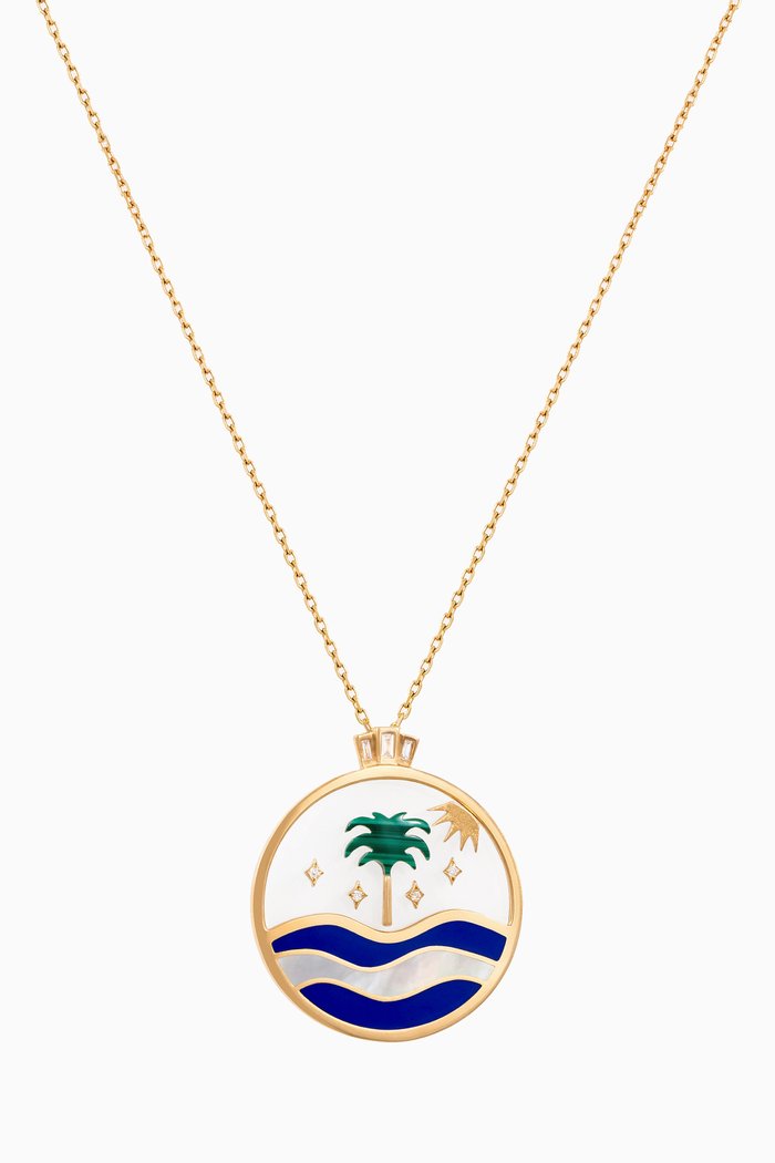 

Tala 2.0 Diamond Necklace in 18kt Gold, Yellow