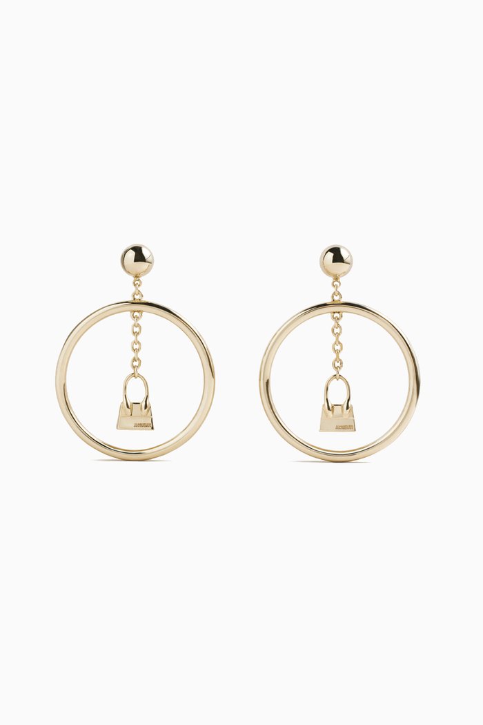

L'anneau Chiquito Hoop Earrings in Metal, Gold