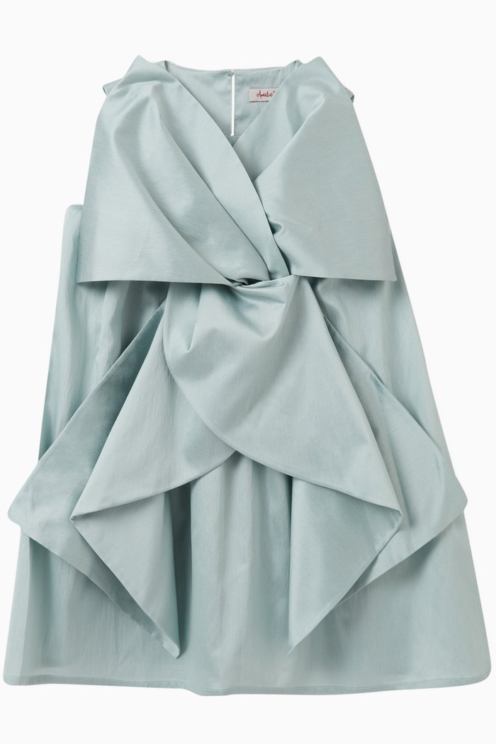 

Bilbao Dress in Cotton-blend, Blue