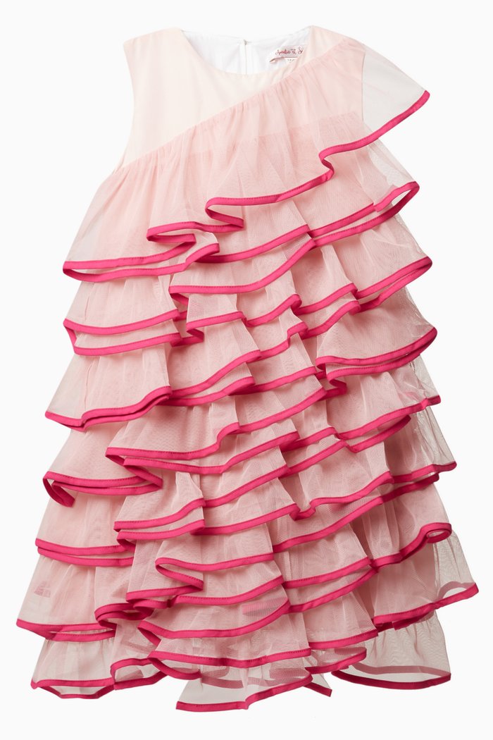 

Kira Dress in Polyester, Pink
