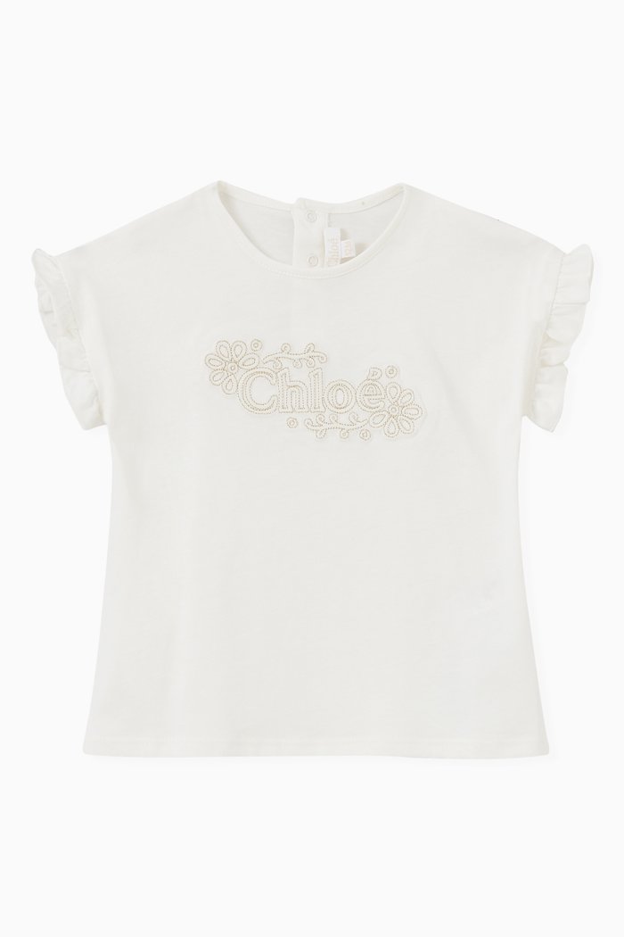 

Logo T-shirt in Cotton, White