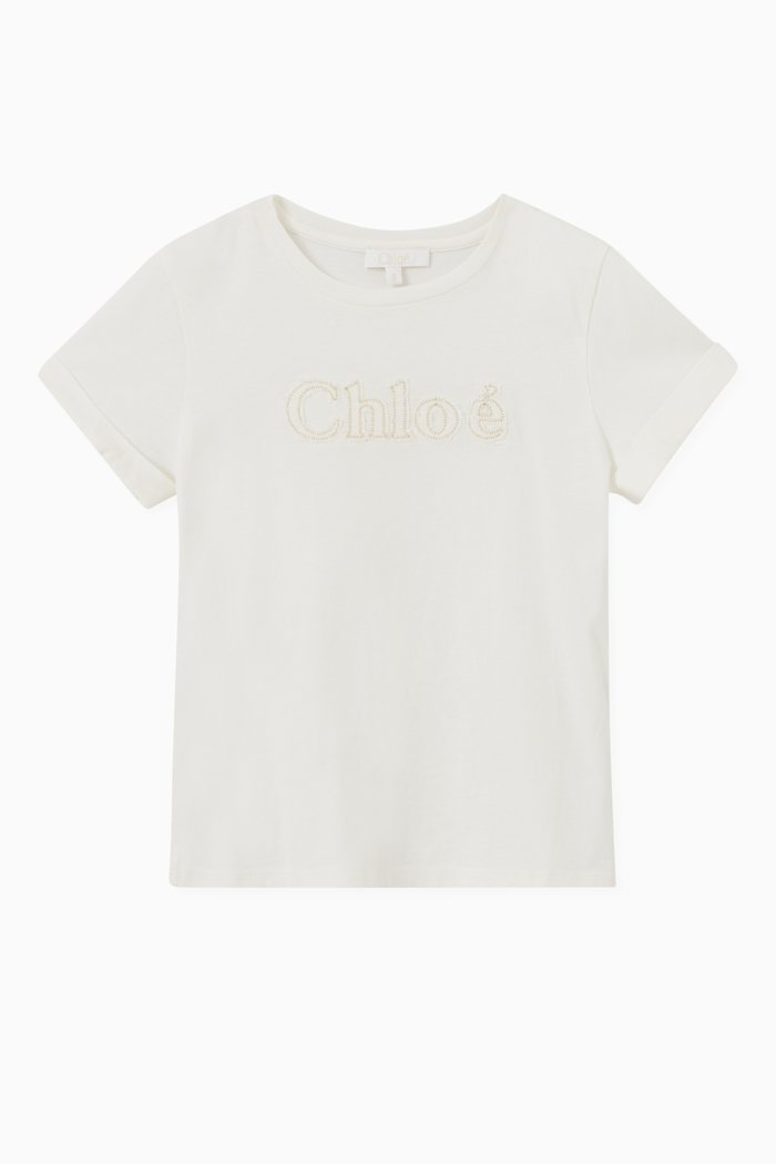 

Logo T-shirt in Cotton, White