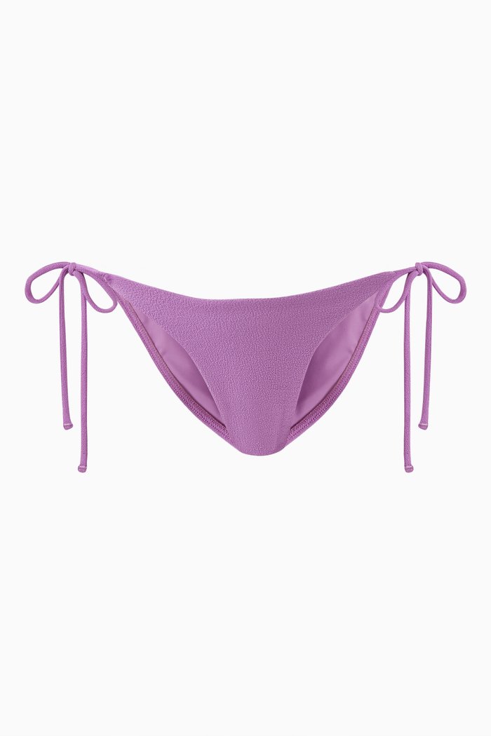 

The String Brief in Recycled Nylon, Purple