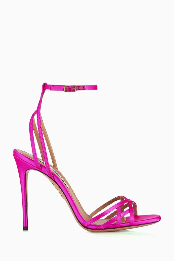 

All I Want Sandals in Satin, Pink