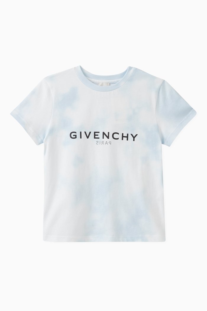

Tie-dye Logo T-shirt in Cotton, Blue