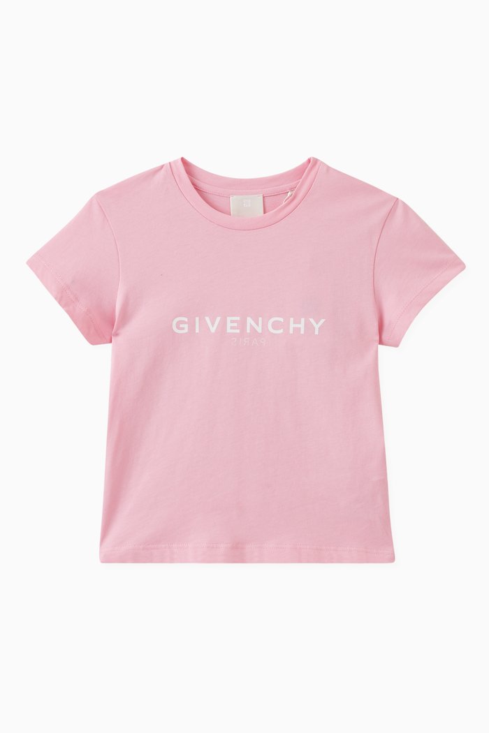 

Logo T-shirt in Cotton, Pink