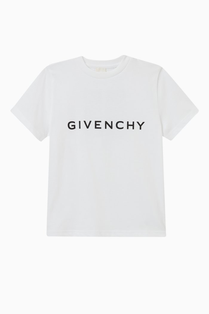 

Logo Print T-shirt in Cotton, White