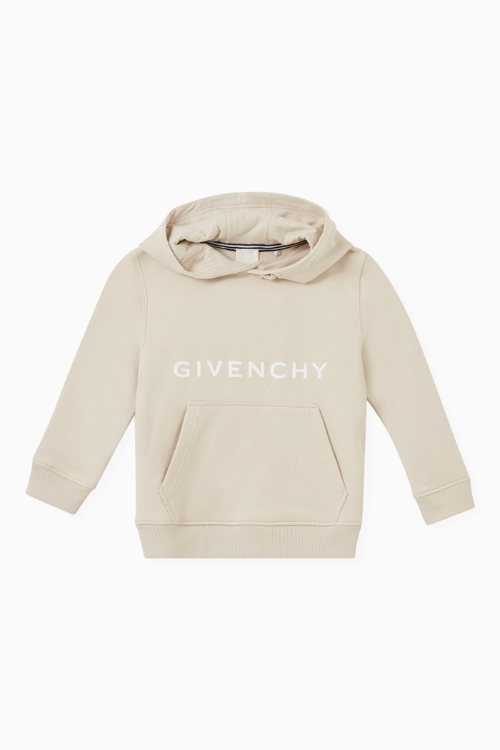 

Logo Hoodie in Cotton, Neutral